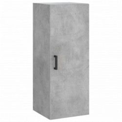 Wandschrank Betongrau 34,5x34x90 cm