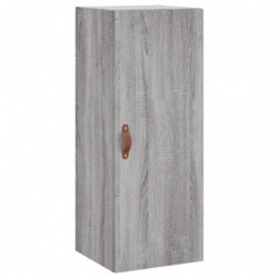 Wandschrank Grau Sonoma 34,5x34x90 cm