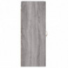 Wandschrank Grau Sonoma 34,5x34x90 cm