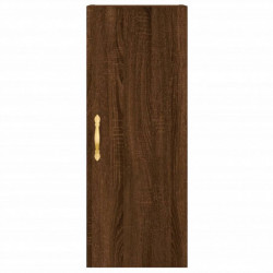 Wandschrank Braun Eichen-Optik 34,5x34x90 cm