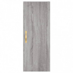 Wandschrank Grau Sonoma 34,5x34x90 cm