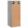 Wandschrank Grau Sonoma 34,5x34x90 cm