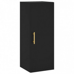 Wandschrank Schwarz 34,5x34x90 cm