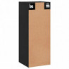 Wandschrank Schwarz 34,5x34x90 cm