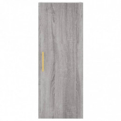 Wandschrank Grau Sonoma 34,5x34x90 cm