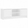 TV-Schrank Weiß 102x30x37,5 cm Holzwerkstoff