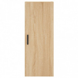 Wandschrank Sonoma-Eiche 34,5x34x90 cm