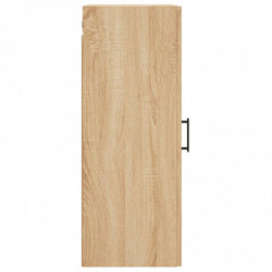 Wandschrank Sonoma-Eiche 34,5x34x90 cm