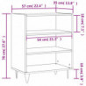 Sideboard Räuchereiche 57x35x70 cm Holzwerkstoff