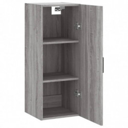 Wandschrank Grau Sonoma 34,5x34x90 cm