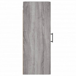 Wandschrank Grau Sonoma 34,5x34x90 cm