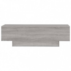 Couchtisch Grau Sonoma 100x49,5x31 cm Holzwerkstoff