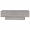 Couchtisch Grau Sonoma 100x49,5x31 cm Holzwerkstoff