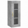 Wandschrank Betongrau 34,5x34x90 cm