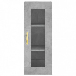 Wandschrank Betongrau 34,5x34x90 cm