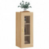 Wandschrank Sonoma-Eiche 34,5x34x90 cm