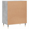 Sideboard Betongrau 57x35x70 cm Holzwerkstoff