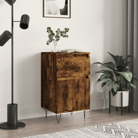 Sideboard Räuchereiche 40x35x70 cm Holzwerkstoff