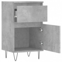 Sideboard Betongrau 40x35x70 cm Holzwerkstoff