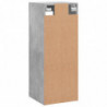 Wandschrank Betongrau 34,5x34x90 cm