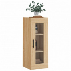 Wandschrank Sonoma-Eiche 34,5x34x90 cm