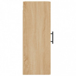 Wandschrank Sonoma-Eiche 34,5x34x90 cm