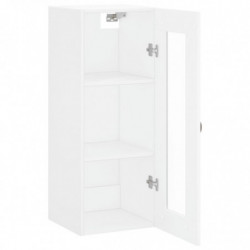 Wandschrank Weiß 34,5x34x90 cm