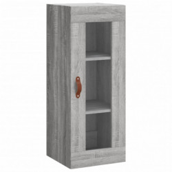 Wandschrank Grau Sonoma 34,5x34x90 cm