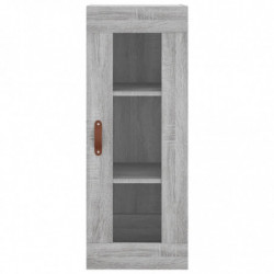 Wandschrank Grau Sonoma 34,5x34x90 cm