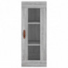 Wandschrank Grau Sonoma 34,5x34x90 cm