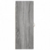 Wandschrank Grau Sonoma 34,5x34x90 cm