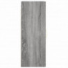 Wandschrank Grau Sonoma 34,5x34x90 cm