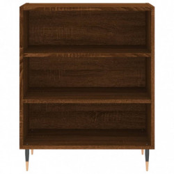 Sideboard Braun Eichen-Optik 57x35x70 cm Holzwerkstoff