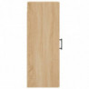 Wandschrank Sonoma-Eiche 34,5x34x90 cm