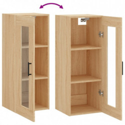 Wandschrank Sonoma-Eiche 34,5x34x90 cm