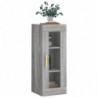 Wandschrank Grau Sonoma 34,5x34x90 cm