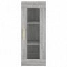 Wandschrank Grau Sonoma 34,5x34x90 cm