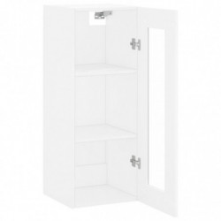 Wandschrank Weiß 34,5x34x90 cm