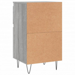 Sideboard Grau Sonoma 40x35x70 cm Holzwerkstoff