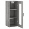 Wandschrank Grau Sonoma 34,5x34x90 cm