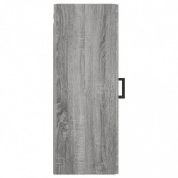 Wandschrank Grau Sonoma 34,5x34x90 cm