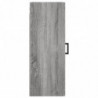 Wandschrank Grau Sonoma 34,5x34x90 cm