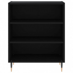 Sideboard Schwarz 57x35x70 cm Holzwerkstoff