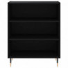 Sideboard Schwarz 57x35x70 cm Holzwerkstoff