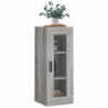 Wandschrank Grau Sonoma 34,5x34x90 cm