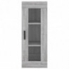 Wandschrank Grau Sonoma 34,5x34x90 cm