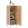 Sideboard Sonoma-Eiche 34,5x34x90 cm Holzwerkstoff