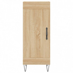 Sideboard Sonoma-Eiche 34,5x34x90 cm Holzwerkstoff