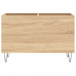 Plattenschrank Sonoma-Eiche 74,5x38x48 cm Holzwerkstoff