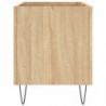 Plattenschrank Sonoma-Eiche 74,5x38x48 cm Holzwerkstoff